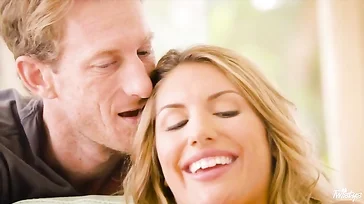 August Ames gets the gardener really horny and they end up fucking