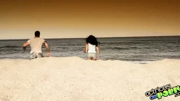 Rob Diesel gives Lara Tinelli a tremendous fuck on the beach