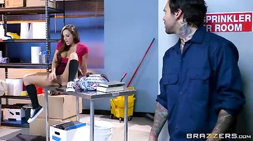 They spend all day fucking during work hours, how amazing!