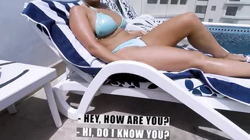 Loira safada fode um cara qualquer no hotel