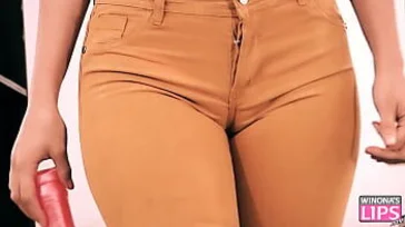 No te pierdas cómo mueve el culo esta chica tan caliente