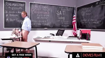 Let's see if I can avoid repeating the course by fucking the teacher.
