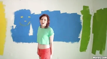 Wenn du mir hilfst, das Haus zu streichen, gebe ich dir einen Analsex