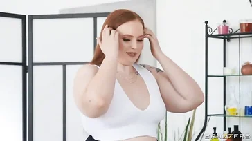 Das dicke Mädchen kann es nicht glauben, endlich eine Massage mit Happy End!