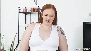 Das dicke Mädchen kann es nicht glauben, endlich eine Massage mit Happy End!