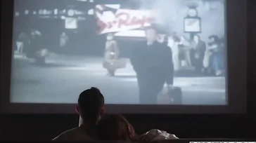 They remain in the cinema, but things soon get worse.