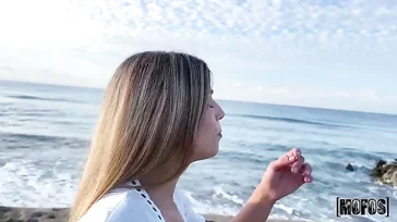 Sulle spiagge di Alicante te lo infilerò dentro forte davanti a te
