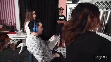 The production has sex in the middle of a recording