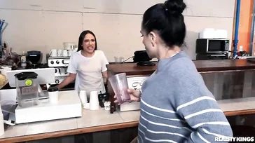 In dieser Cafeteria weiß man, wie man es richtig heiß macht