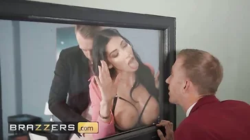फ्रांसीसी क्लीआ गॉल्टियर के लिए डबल XXX प्रवेश, लगभग कुछ भी नहीं!!