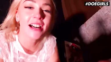 Wundervoller Blowjob und POV-Sex mit der tschechischen Blondine Jenny Wild