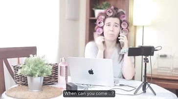 Spanische Hausfrau will unbedingt den Klempner ficken