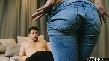 Nach dem Fotoshooting scheint der Fotograf einen harten Schwanz zu wollen.