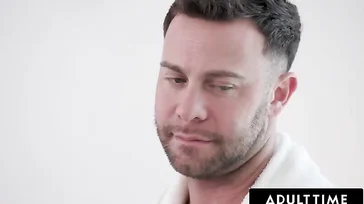 His girlfriend doesn't mind sharing her boyfriend from time to time...!!