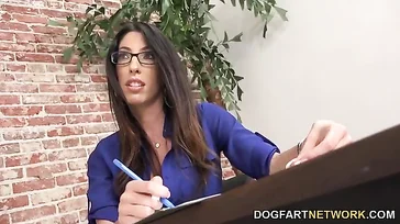 Es ist normal, dass Dava Foxx den Schwanz eines Schwarzen dem ihres Mannes vorzieht