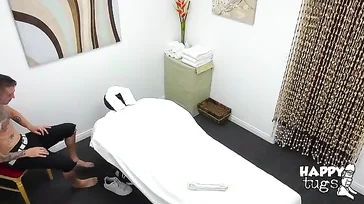 Well, the masseuse really wanted to get on a cock...