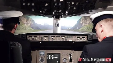 Ficken im Flugzeug, mitten im Flug, verdammt!!