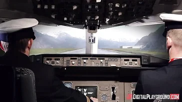 Ficken im Flugzeug, mitten im Flug, verdammt!!