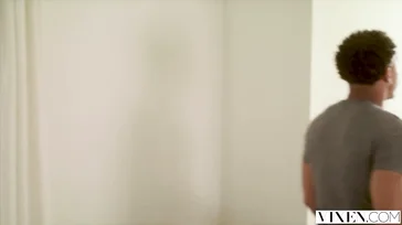Abella Danger gets into bed with her neighbor, how she will enjoy it..