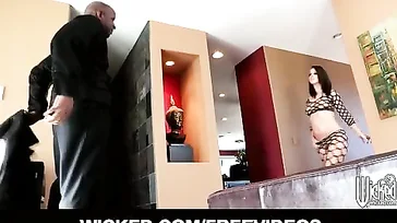 El negro no tiene piedad con la madura Jada Stevens, uuf!
