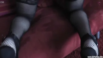 Mature couple records themselves when they are buzzing