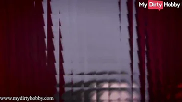Sucking cock in a gangbang... How are they going to leave her...