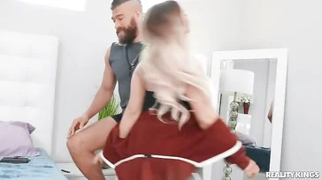 Roommates having a tremendous hardcore fuck..