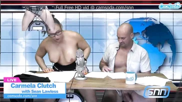 Jongens, blijf opnemen!!! Je bent live!!