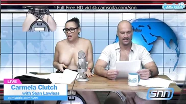 Jongens, blijf opnemen!!! Je bent live!!