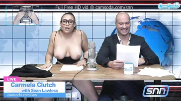 Jongens, blijf opnemen!!! Je bent live!!