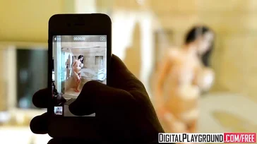 Sexo duro en la ducha con una tetona llamada Amy Anderssen