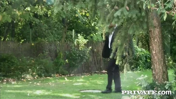 Sabrina Blond is getting her ass pounded really hard.
