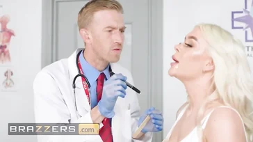 O médico não consegue explicar por que essa mulher não para de babar.