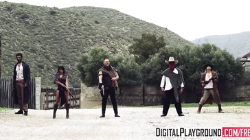 Le donne del vecchio West erano molto eccitate.