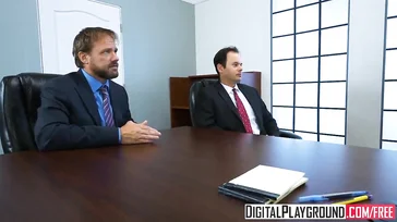 El jefe tiene el poder de follarse a todas la secretarias que tiene..