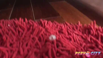 Recording in POV the blowjob and handjob with those big tits!