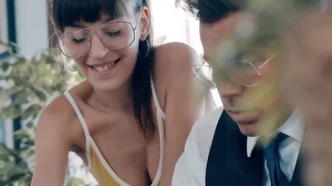 Was für einen Blowjob der Personaler dem Chef gibt