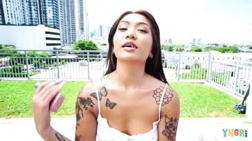 This Chinese girl cheats and eats cocks like no other
