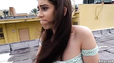 Cette fille ne savait pas ce qui l'attendait