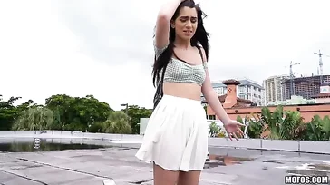Cette fille ne savait pas ce qui l'attendait