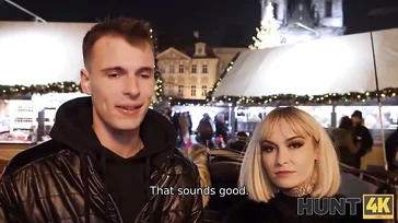 This Russian girl gives in to being fucked for some money