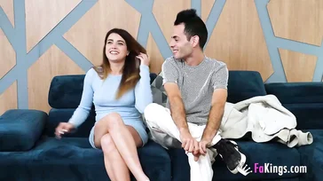 She was turned on by seeing her boyfriend with another woman but she ends up suffering
